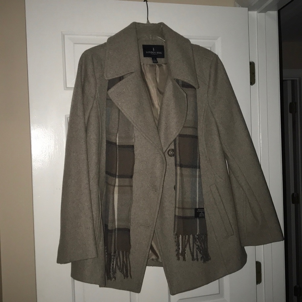 London Fog Pea Coat